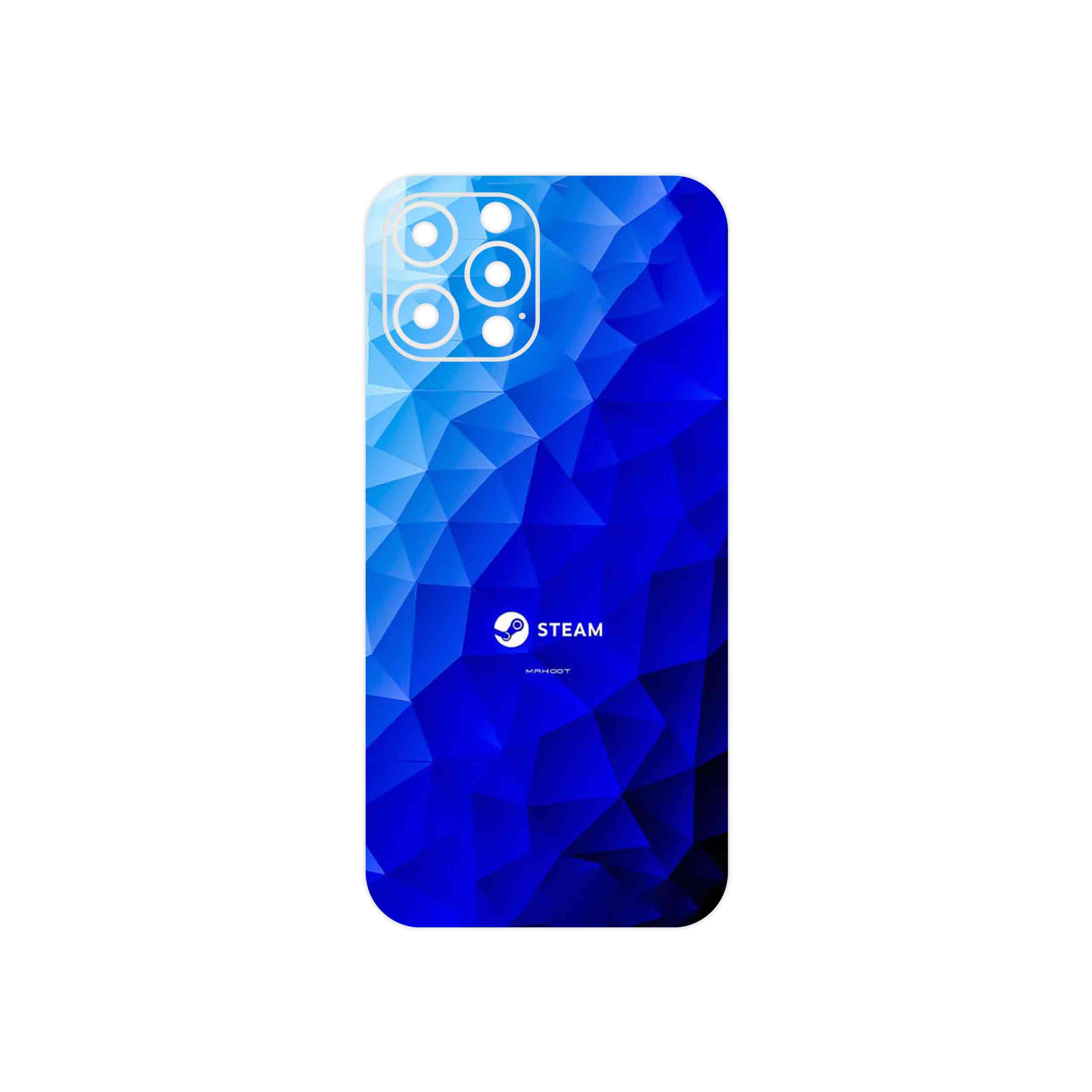 برچسب پوششی ماهوت مدل STEAM Game Consol مناسب برای گوشی موبایل اپل iPhone 12 Pro Max