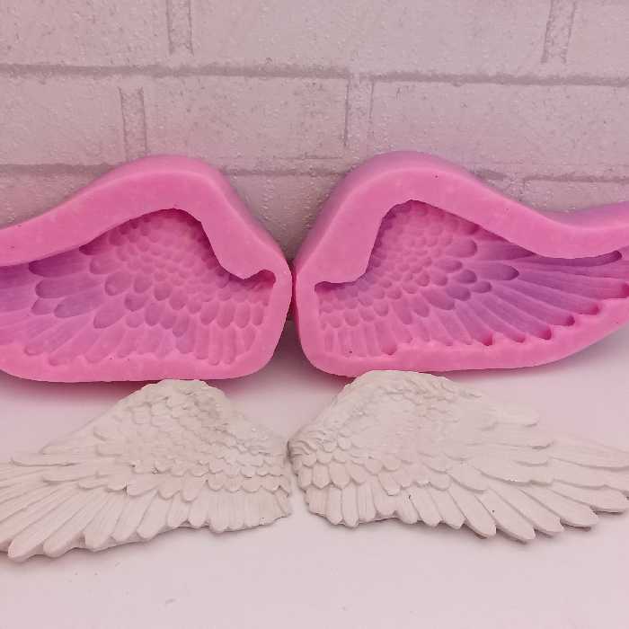 قالب سیلیکونی بال فرشته سایز بزرگ  ساخته شده با سیلیکون بازیافتی 