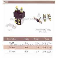 کنتاکتور sw80 24v-125 دامستیک لیفتراک