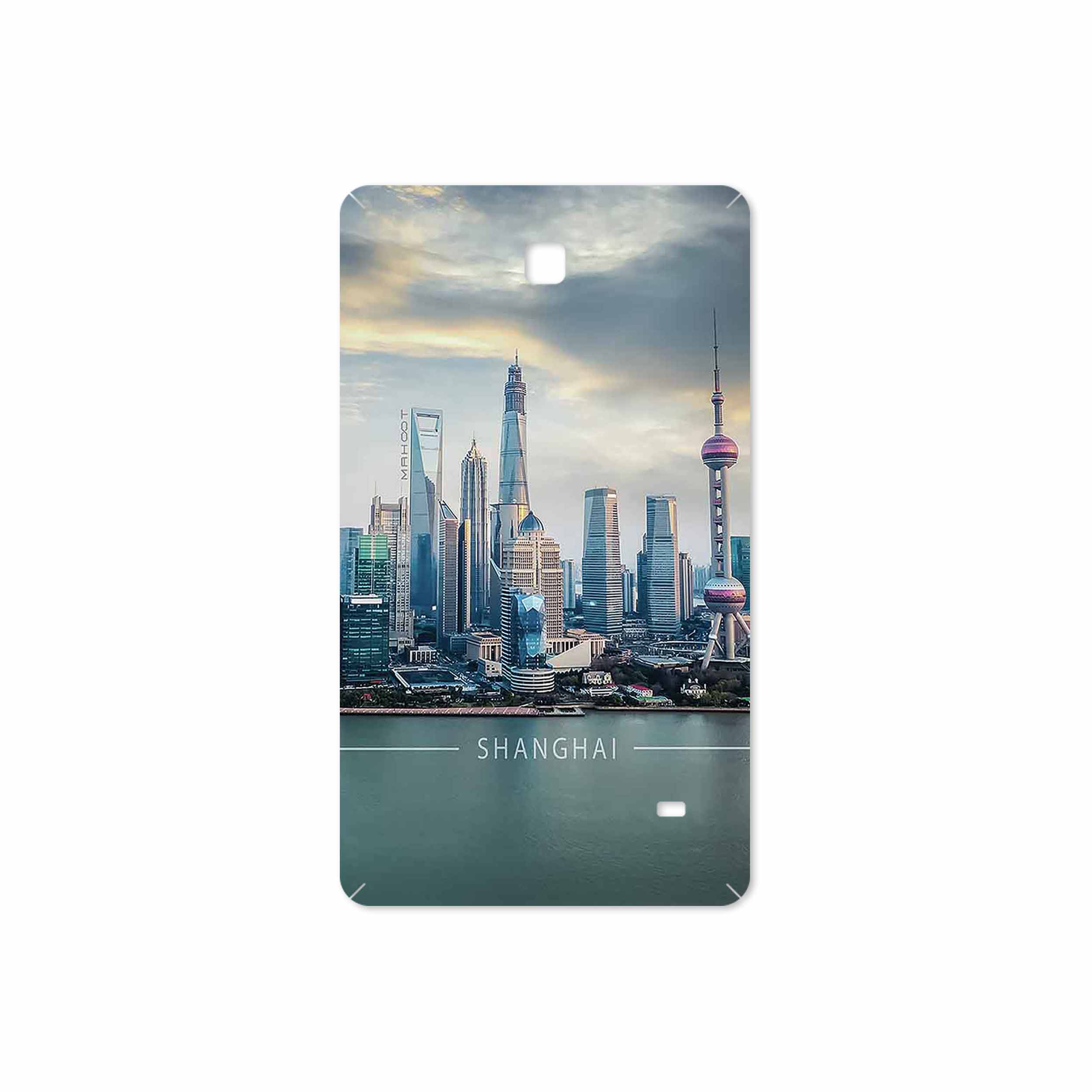برچسب پوششی ماهوت مدل Shanghai City مناسب برای تبلت سامسونگ Galaxy Tab 4 7.0 2014 T230