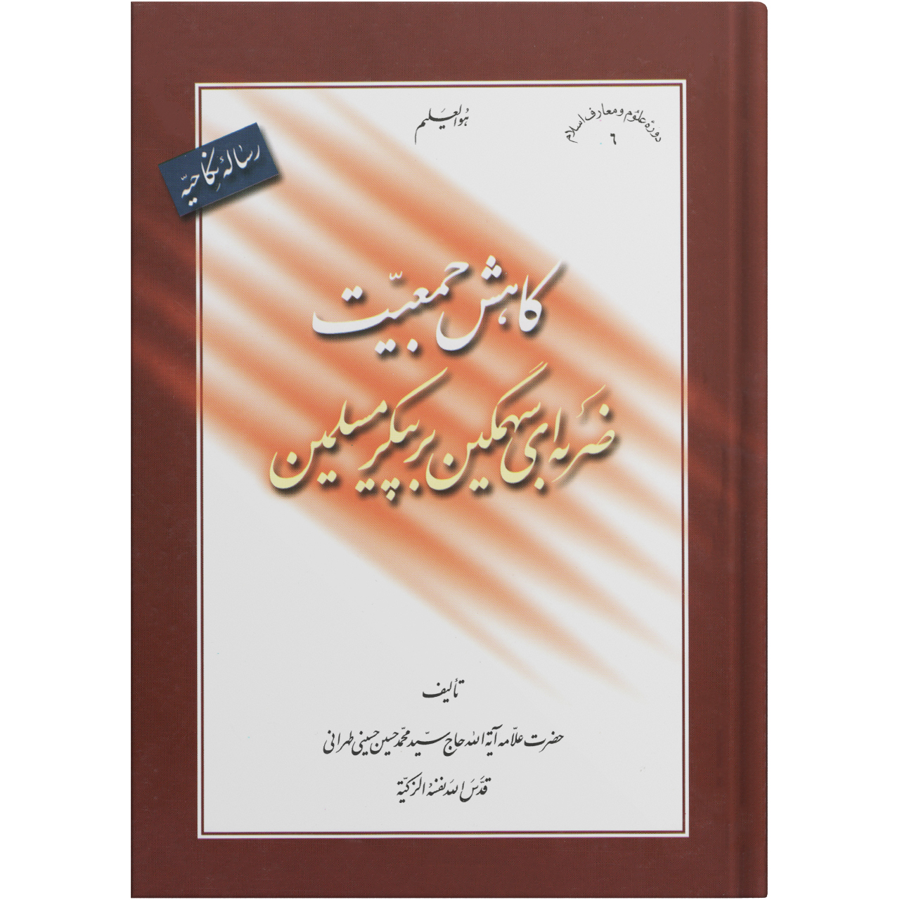 کتاب رساله نکاحیه کاهش جمعیت ضربه ای سهمگین بر پیکر مسلمین اثر علامه آیت الله حاج سید محمد حسین حسینی طهرانی انتشارات مکتب وحی