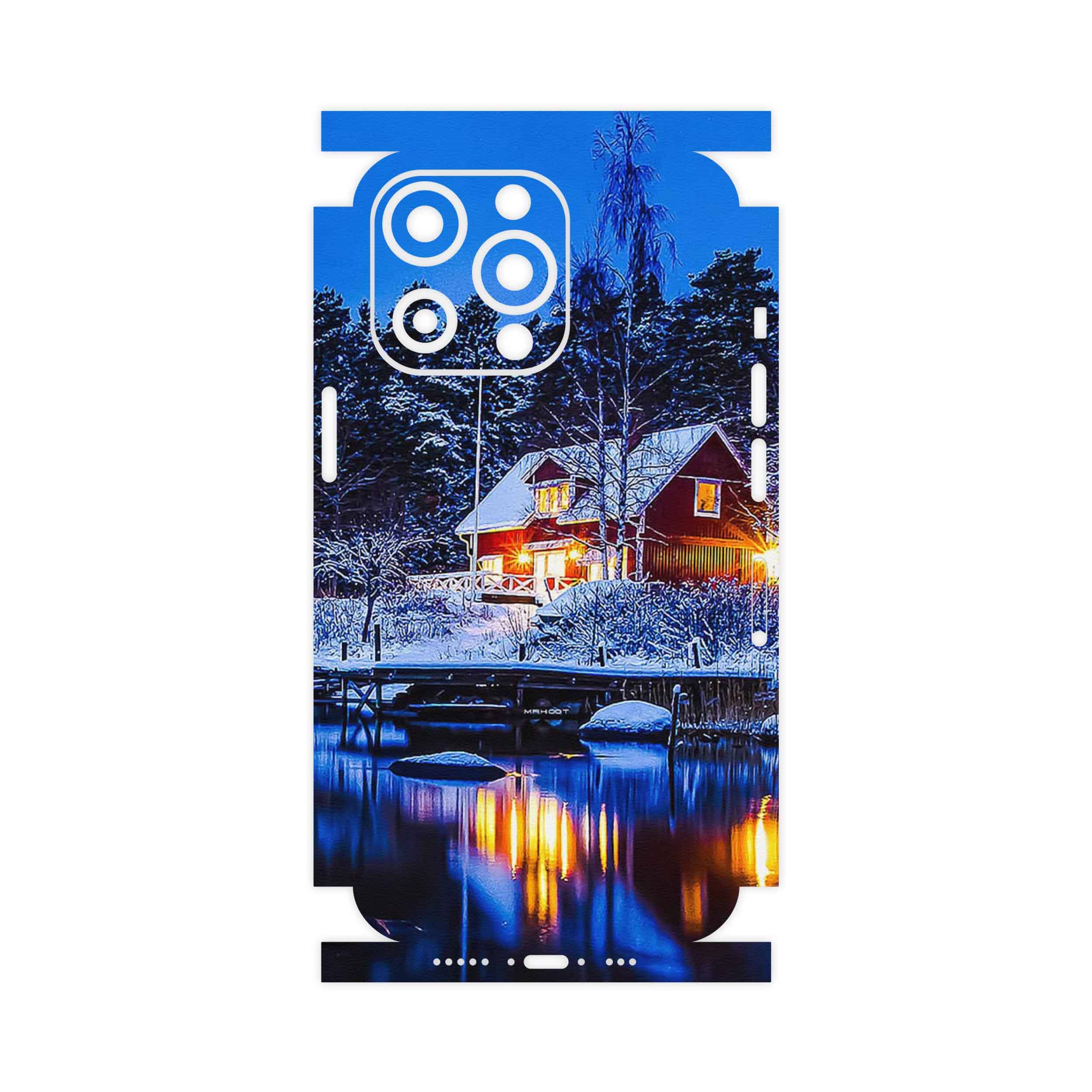 برچسب پوششی ماهوت مدل Winter Season-FullSkin مناسب برای گوشی موبایل اپل iphone 13 Pro