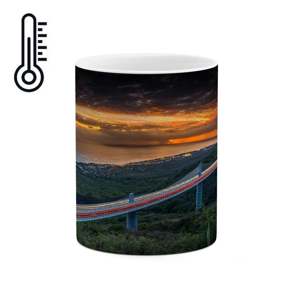 ماگ حرارتی کاکتی طرح جاده مدل mgh15804