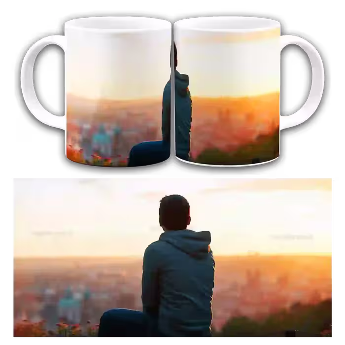ماگ پسر تنها  مدل  N3
