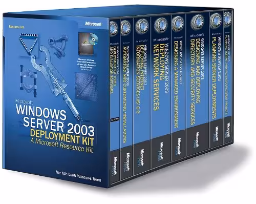 خرید و دانلود نسخه کامل کتاب Microsoft(r) Windows Server(tm) 2003 Deployment Kit: A Microsoft Resource Kit (Pro-Resource Kit)