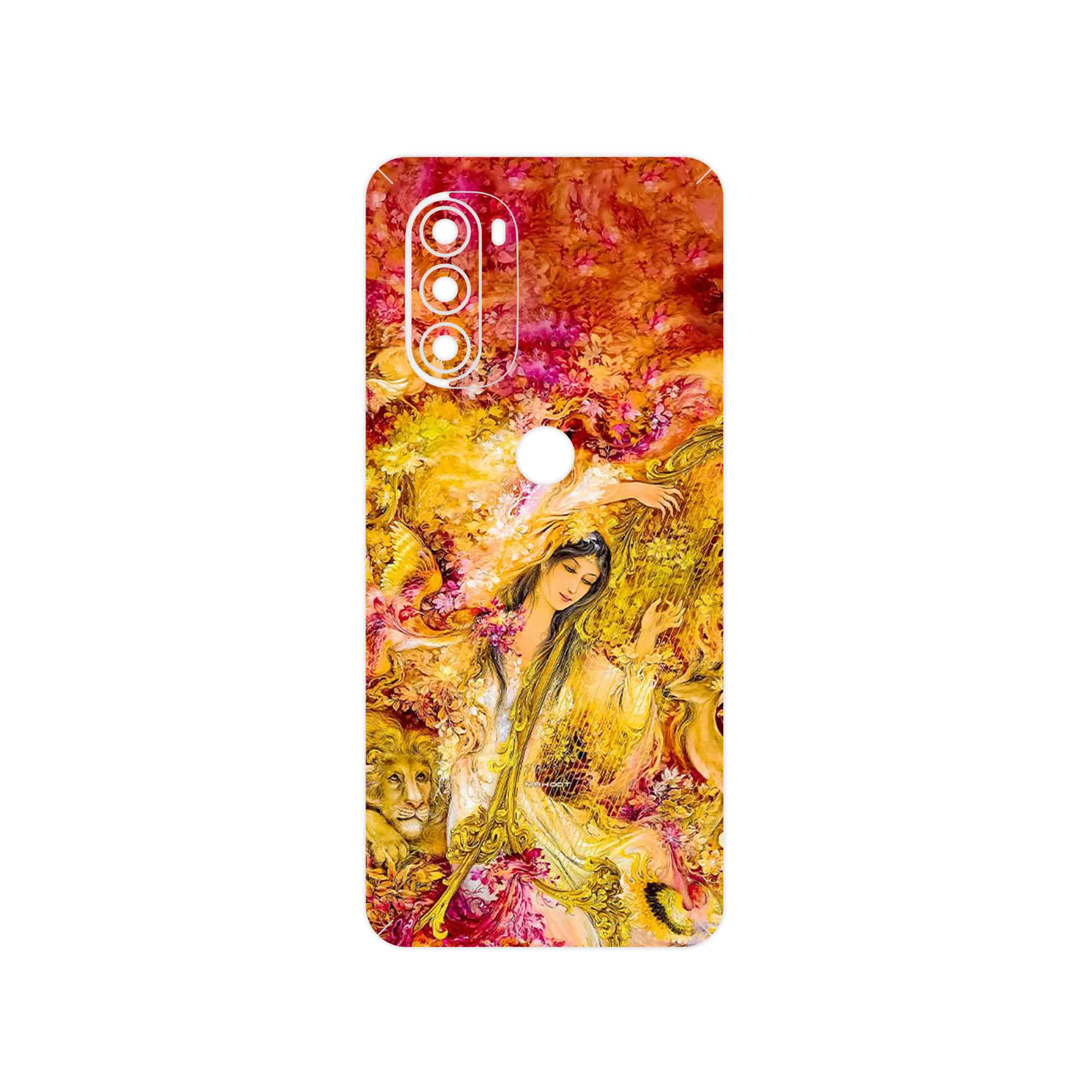 برچسب پوششی ماهوت مدل Persian miniature 1 مناسب برای گوشی موبایل موتورولا Moto G51 5G