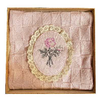 پتو نوزادی بیبی فور لایف مدل 2137.2 سایز 100x80 سانتی متر 