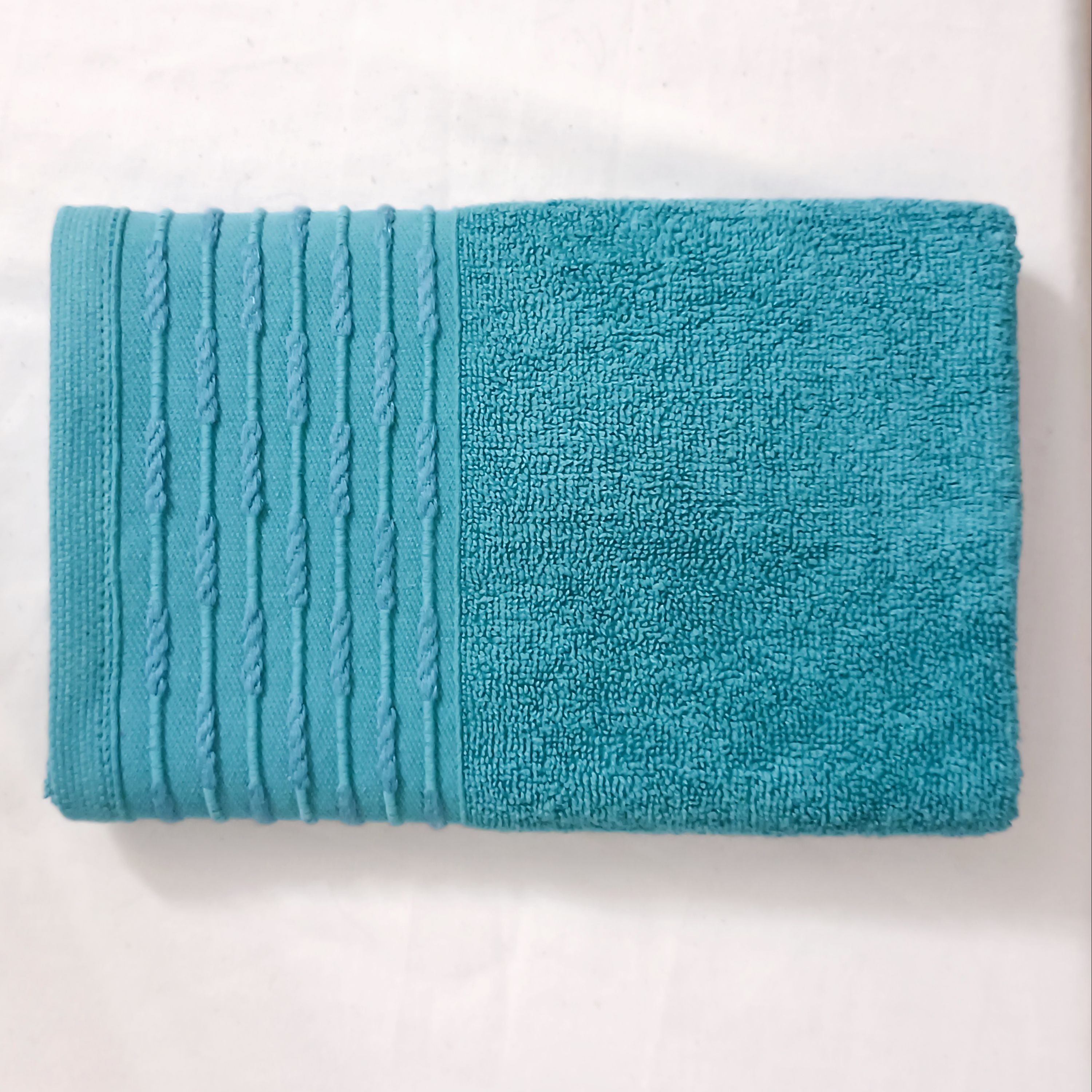 حوله دستی بهباف آذر مدل گیسو سایز 40 در 78 کد 09