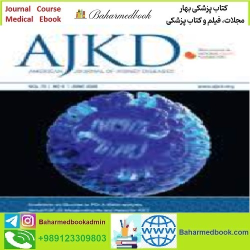 American Journal of Kidney Diseases Volume 75 Issue 1 to 6 20