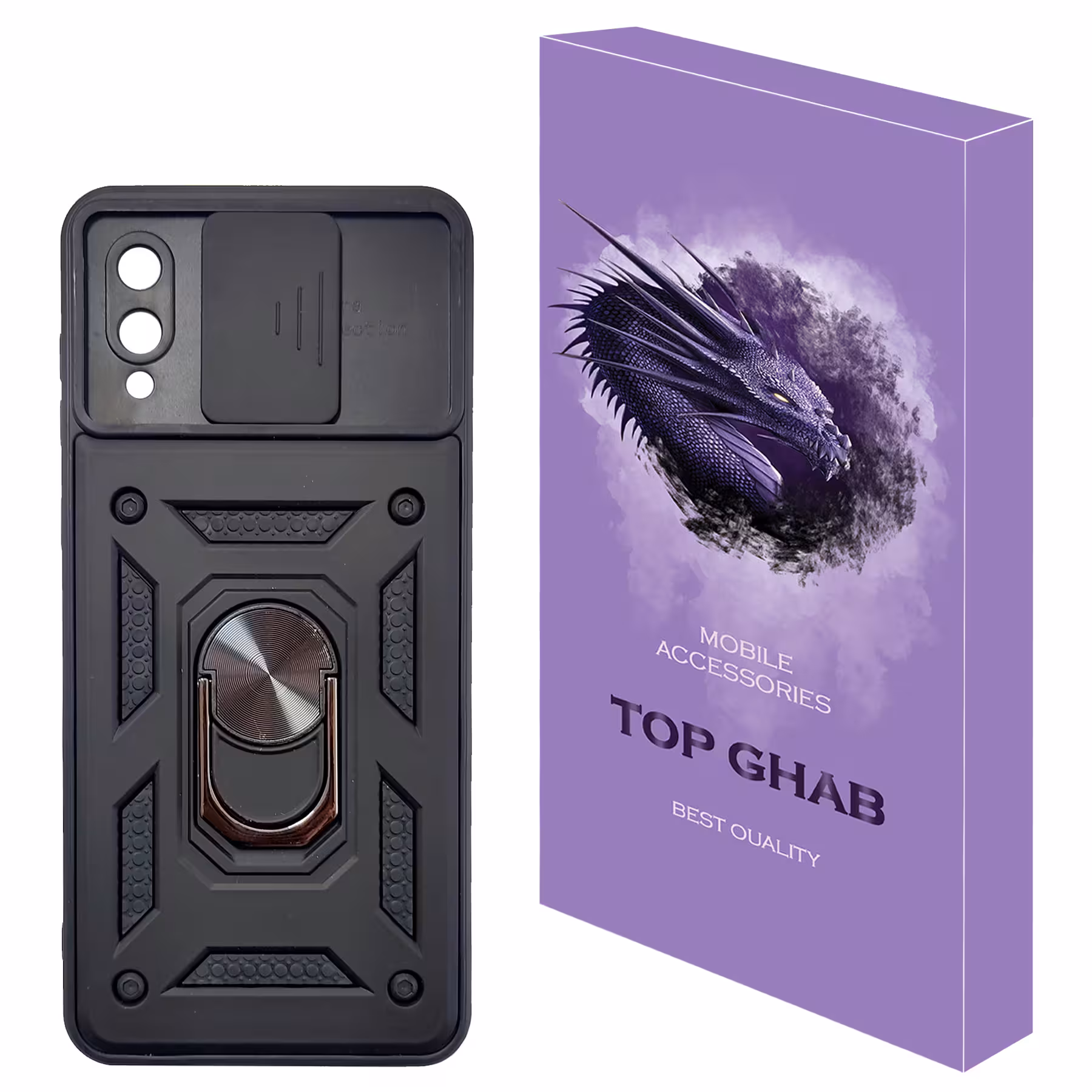کاور تاپ قاب مدل BTM مناسب برای گوشی موبایل سامسونگ Galaxy A02
