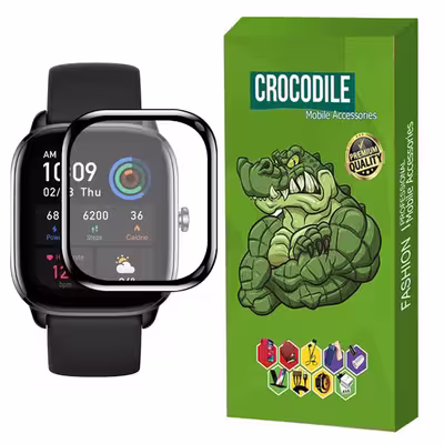 محافظ صفحه نمایش کروکودیل مدل C-PWM مناسب برای ساعت هوشمند امیزفیت Amazfit GTS 4 Mini