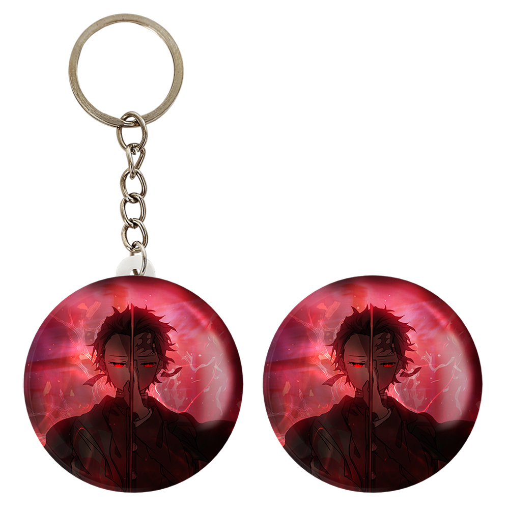 پیکسل خندالو مدل کامادو تانجیرو انیمه شیطان کش کد 11476 به همراه جاکلیدی