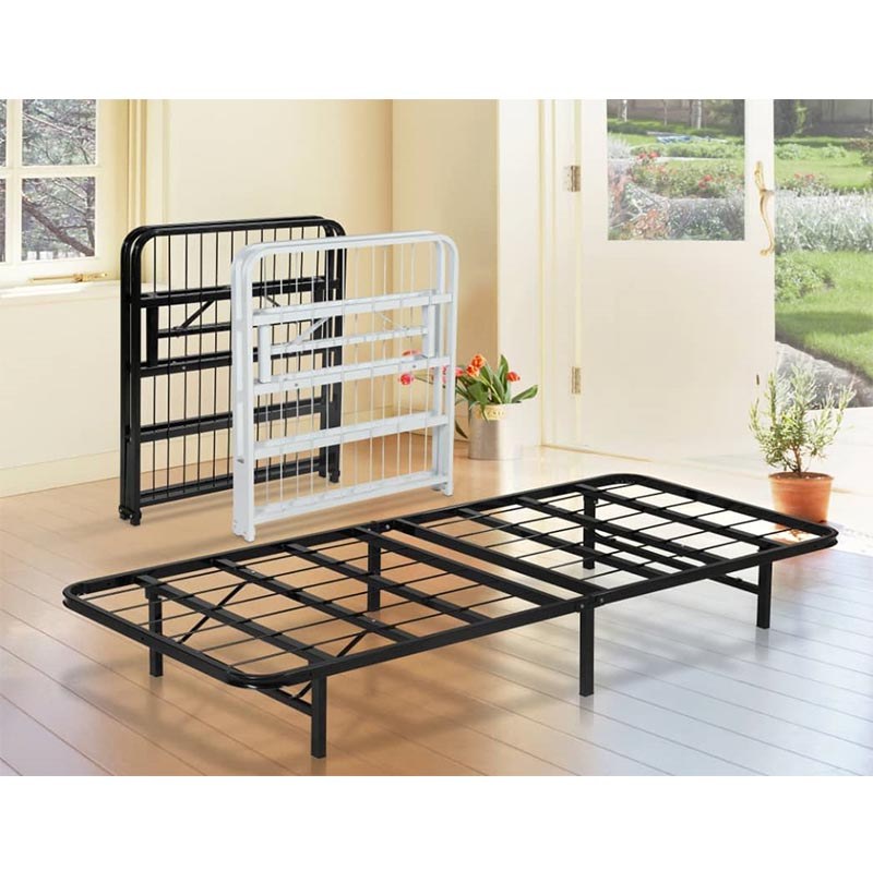  کفی یا  تختخواب تاشو تک نفره فلزی  85   ارتفاع 25 