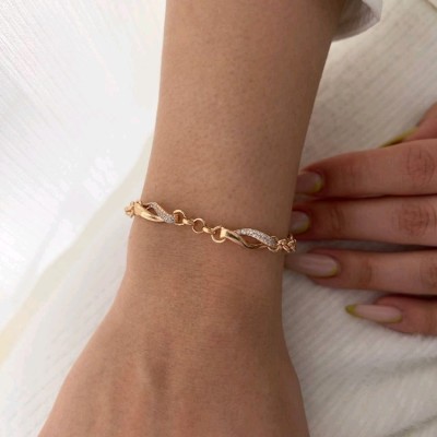 دستبند ژوپینگ کوپر نگین