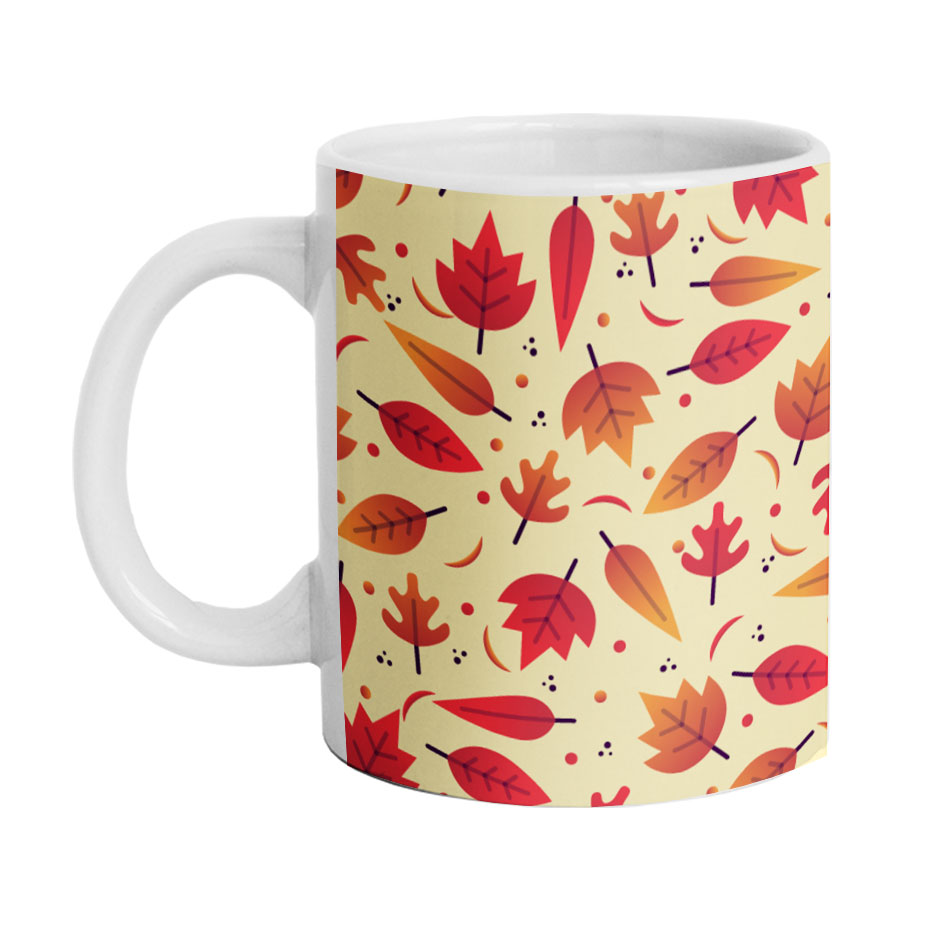 ماگ دارلی طرح برگ پاییزی مدل yM866