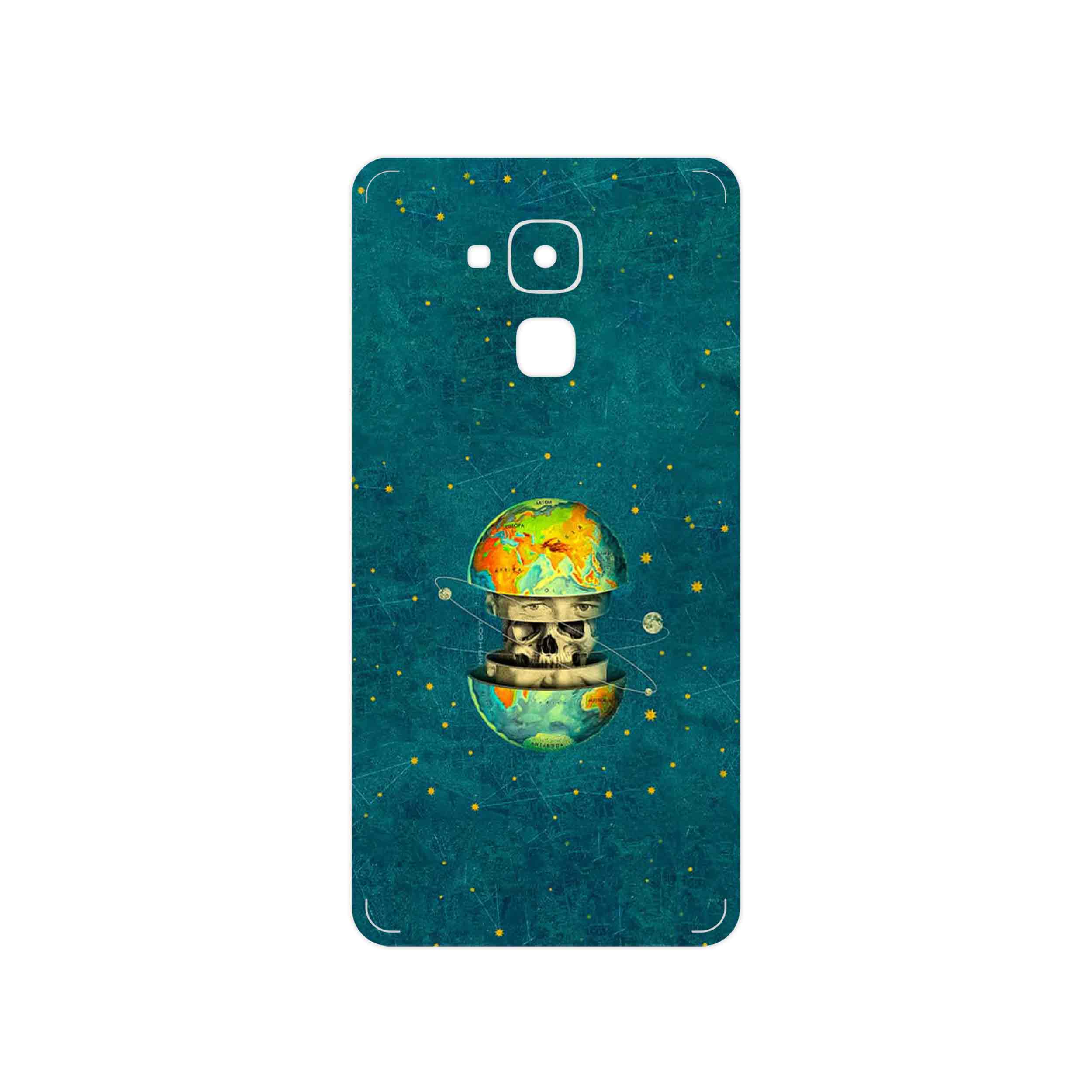 برچسب پوششی ماهوت مدل Collage of Earth Face مناسب برای گوشی موبایل هوآوی Gt3