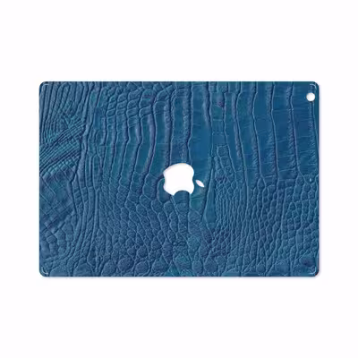 برچسب پوششی ماهوت مدل Blue-Crocodile-Leather مناسب برای تبلت اپل iPad Air 2013 A1474