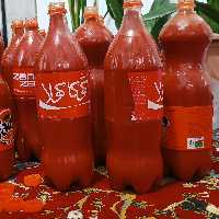 رب گوجه فرنگی خانگی خوش رنگ وخوش طعم بدون موادافزودنی