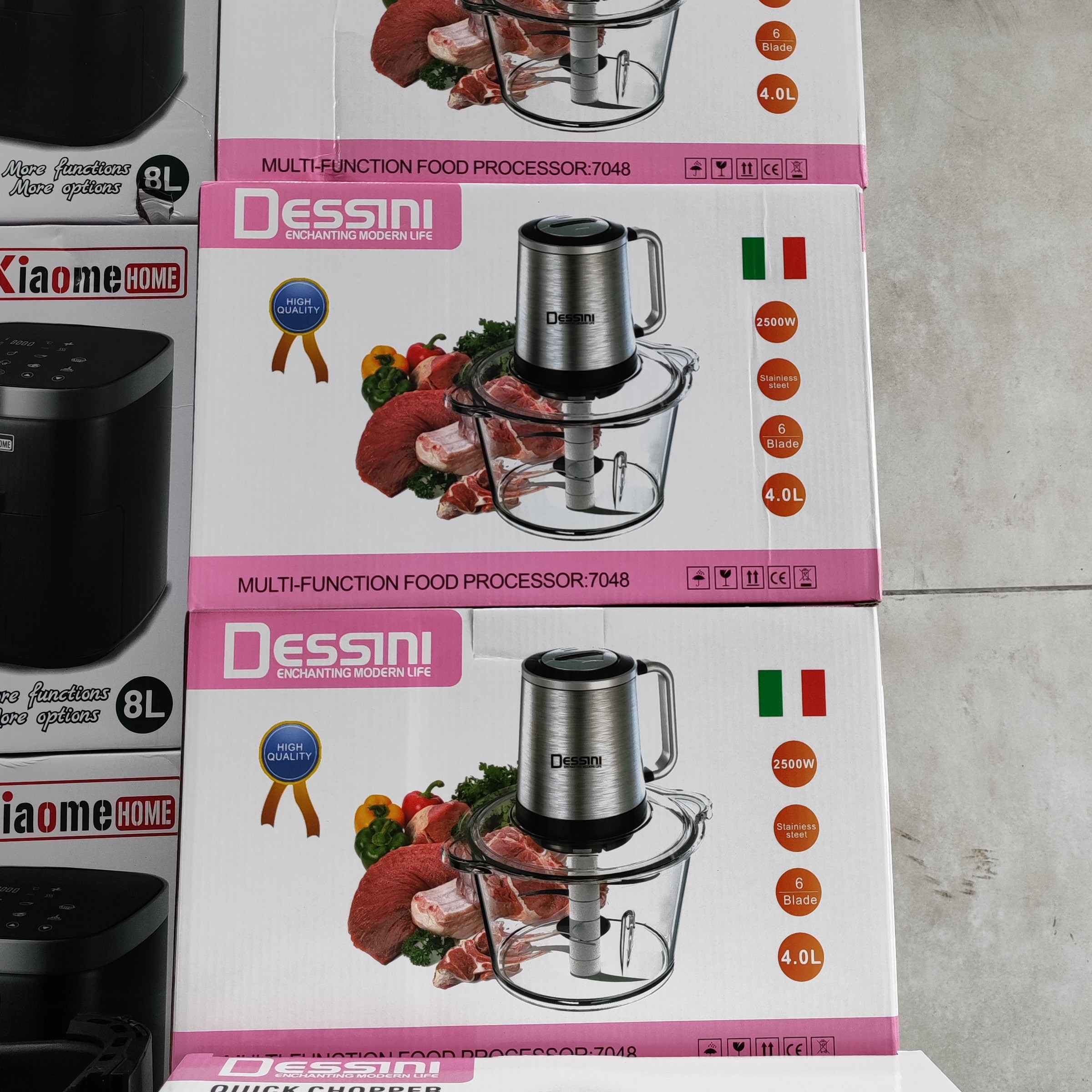 خرد کن 4لیتری دسینی اصل شرکتی ضامن دار