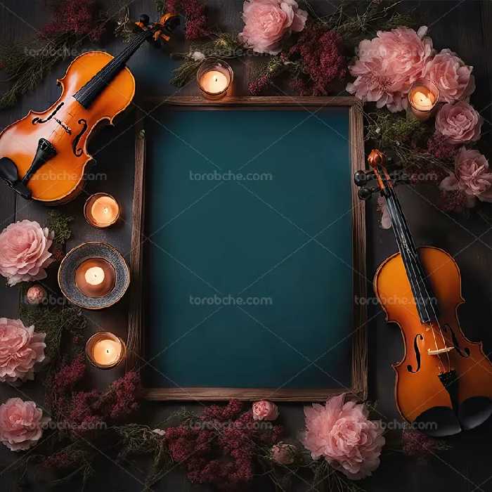 بک دراپ عکاسی نوزاد با شمع | گرافیک با طعم تربچه