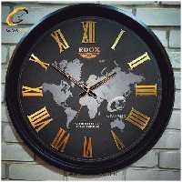 ساعت دیواری اورجینال ولدر PVC مشکی| کد رفرنس 615