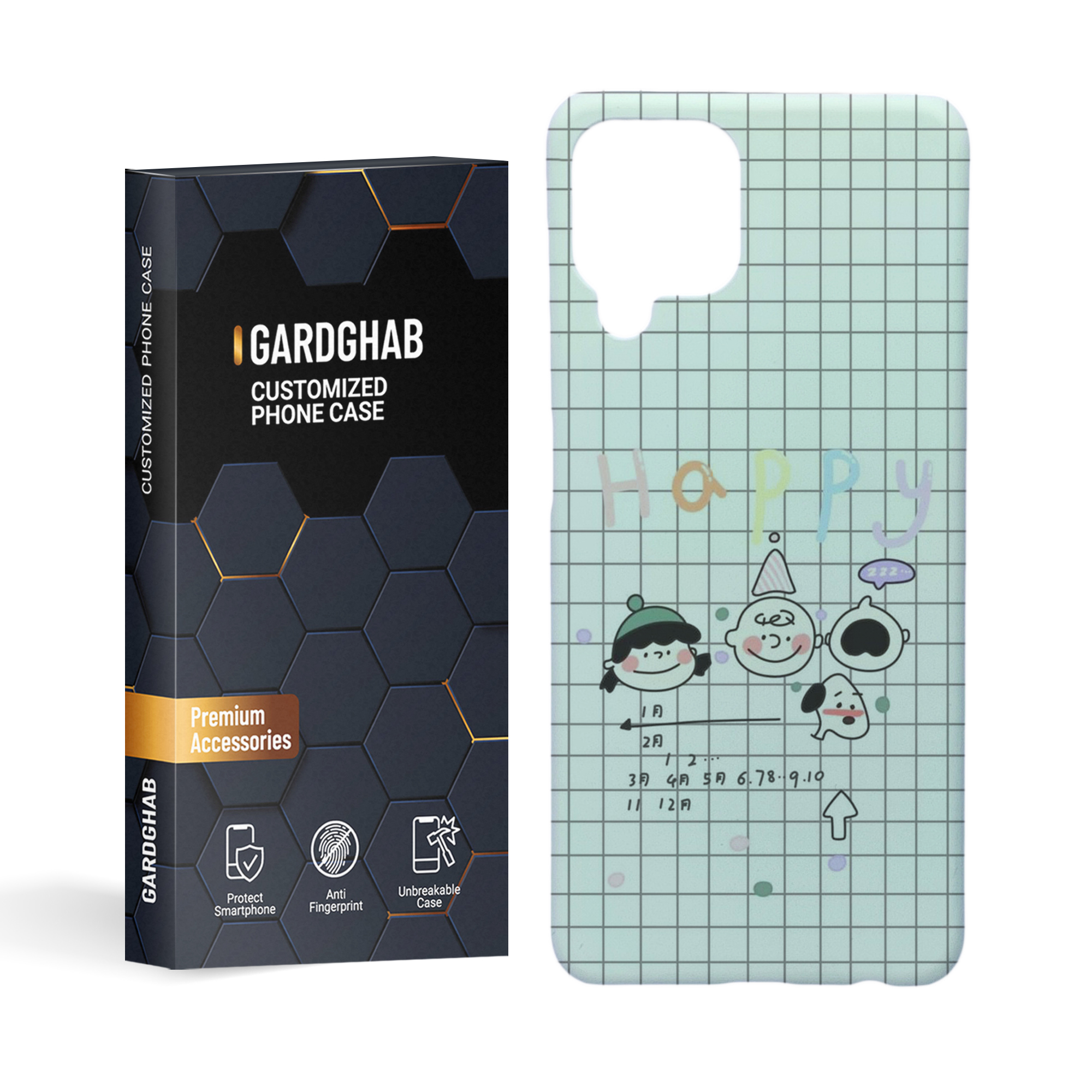      کاور گارد قاب مدل دخترانه مناسب برای گوشی موبایل سامسونگ galaxy a22 4g