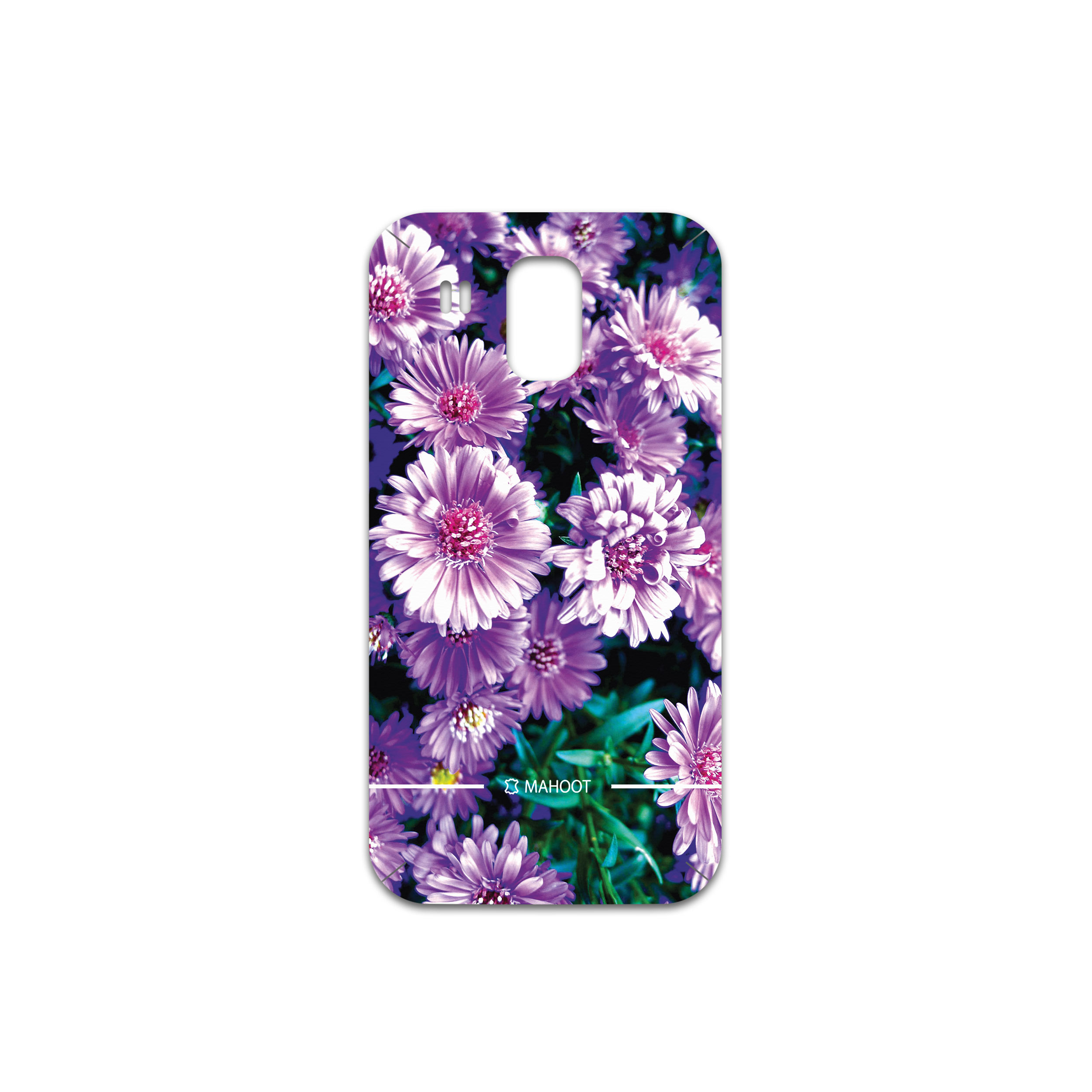 برچسب پوششی ماهوت مدل Purple-Flower مناسب برای گوشی موبایل هوآوی Ascend G525