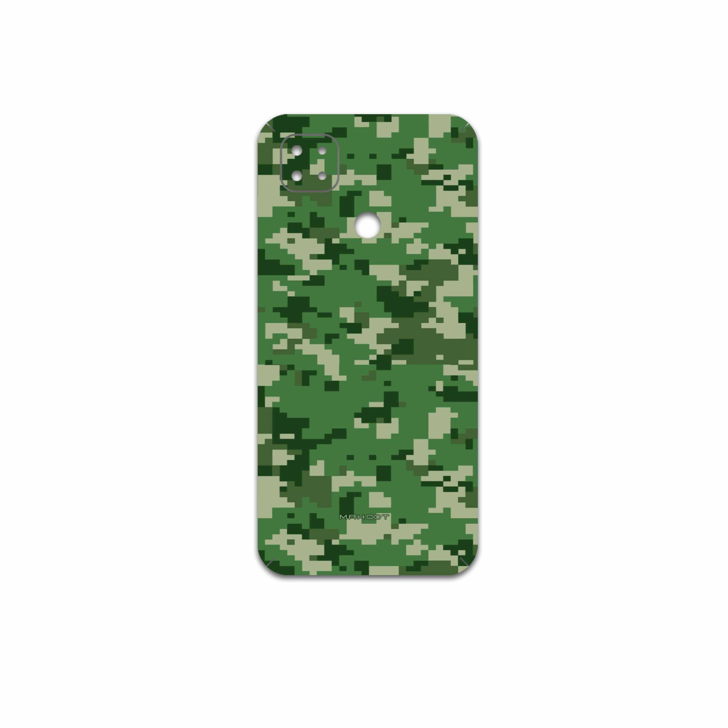 برچسب پوششی ماهوت مدل Army-Green-Pixel مناسب برای گوشی موبایل شیائومی Poco C3
