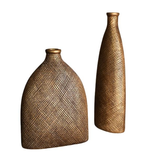 گلدان دکوری مدل 21 مجموعه 2 عددی