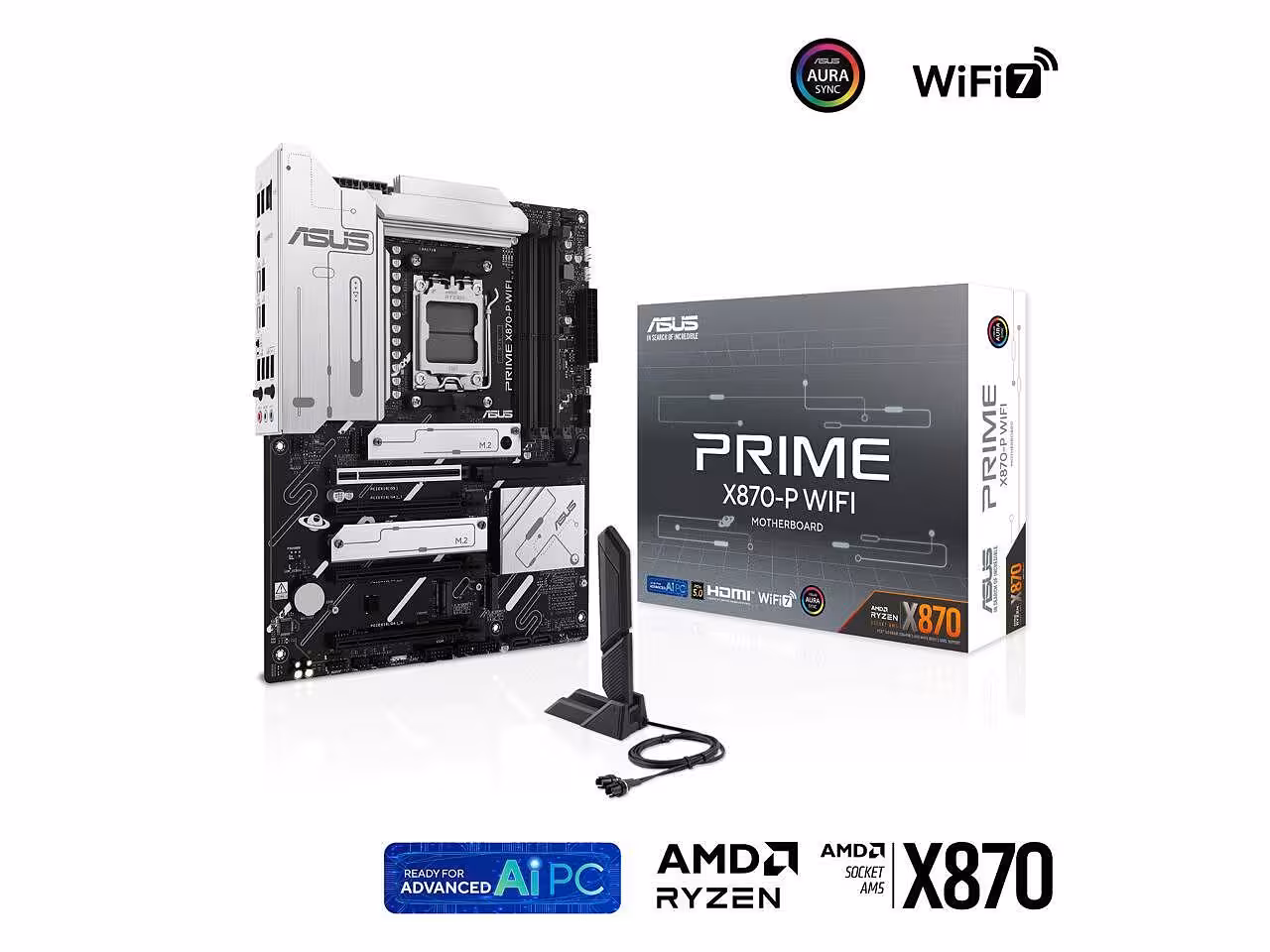مشخصات، قیمت و خرید مادربرد ایسوس مدل PRIME X870-P WIFI