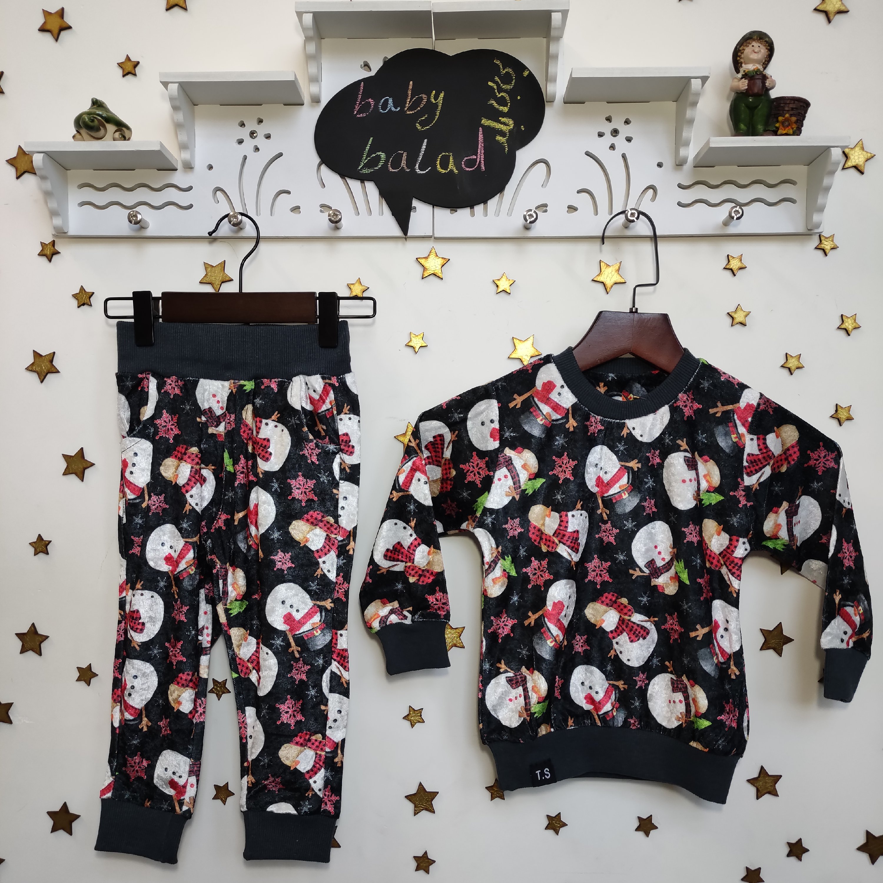 بلوزشلوار زمستونی