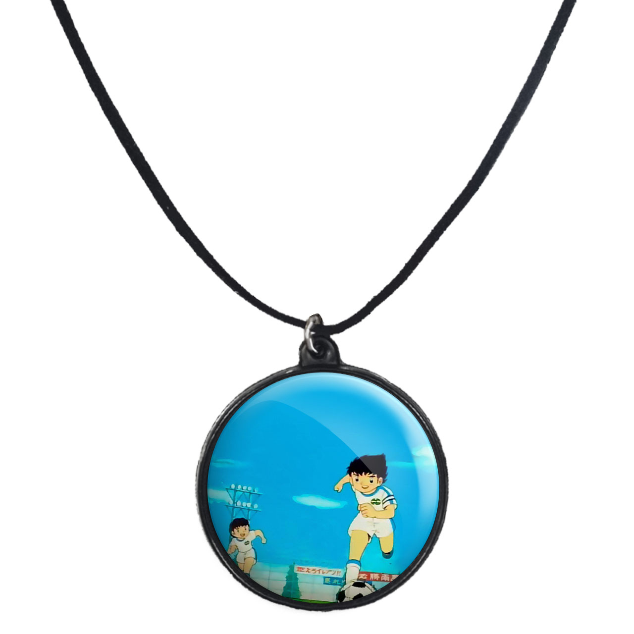 گردنبند پرمانه طرح فوتبالیست ها کد pmb.22337 مدل دو طرفه