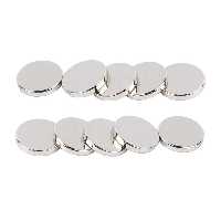 آهنربا نئودیمیوم سوپرمگنت دیسک سایز 12x2 mm میلیمتر بسته 10عددی