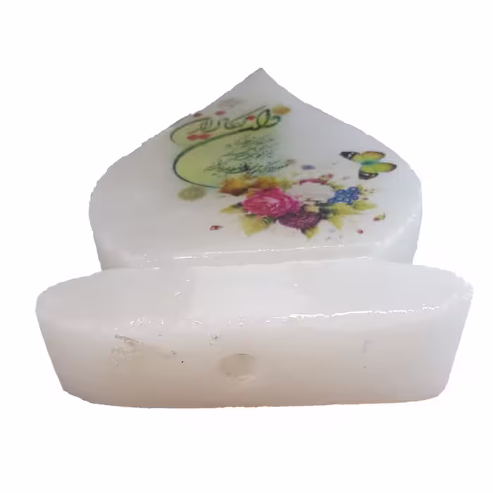 آباژور سنگ نمک طرح اشک بزرگ کد 2642 َ‌