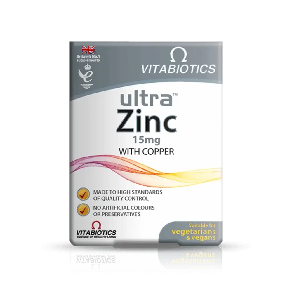 قرص اولترا زینک ویتابیوتیکس 60 عددی