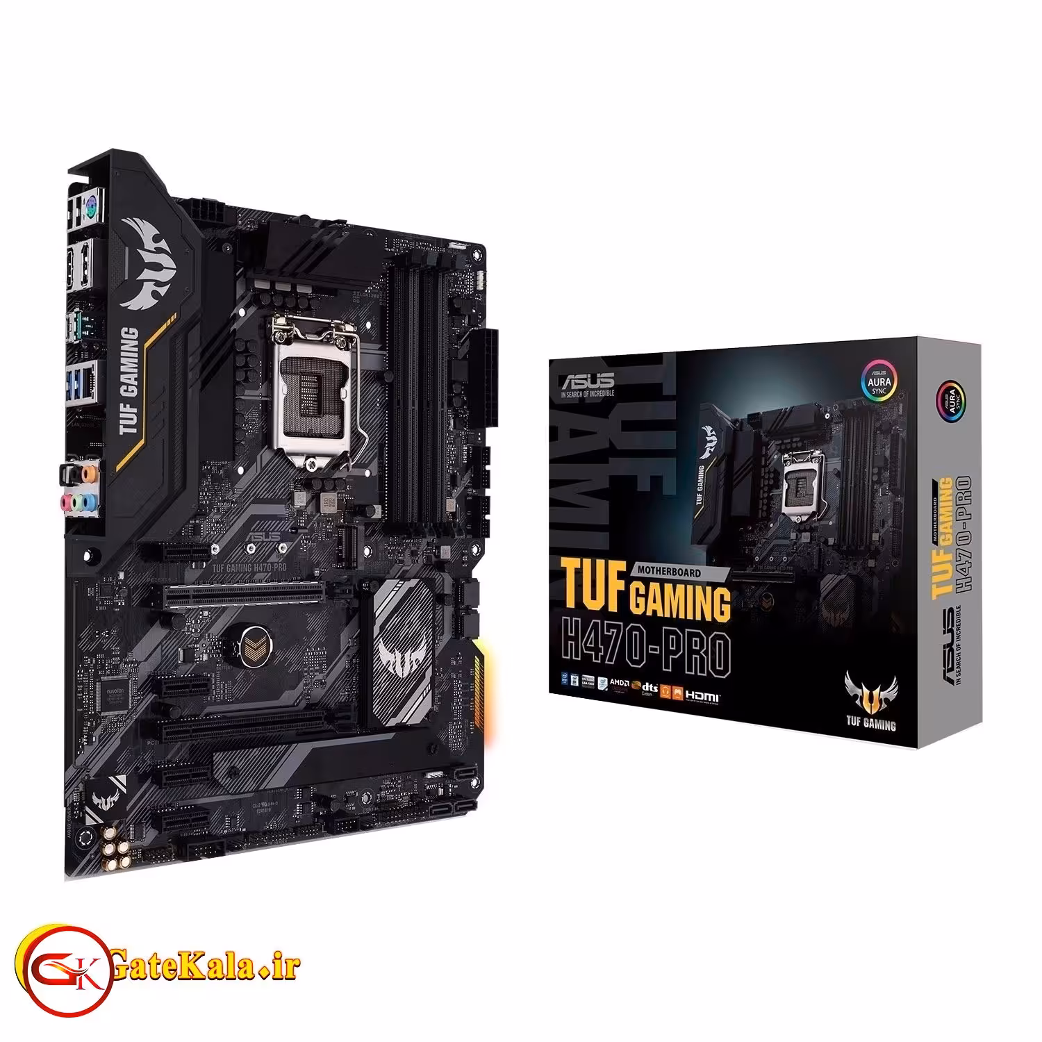 خرید و فروش مادربرد Asus TUF H470-PRO با پشتیبانی از سوکت LGA 1200