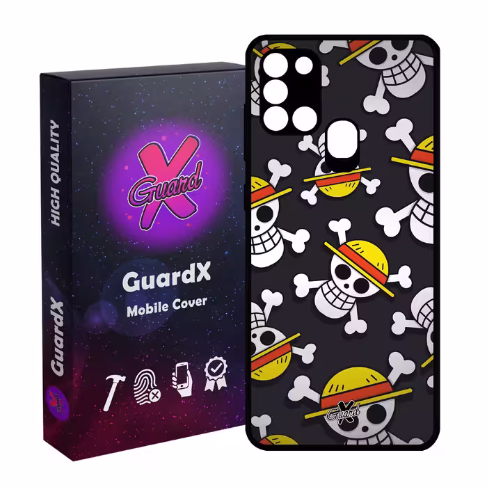 کاور گارد ایکس طرح One Piece Anime مدل Glass10507 مناسب برای گوشی موبایل سامسونگ Galaxy A21s