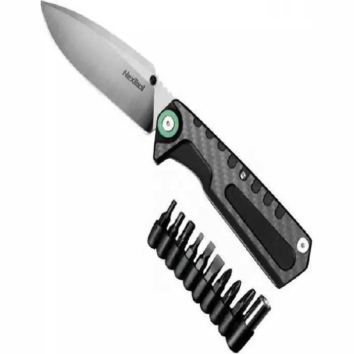 چاقو و پیچ گوشتی چند منظوره شیائومی مدل NexTool Multi-Functional Folding Knife NE20021