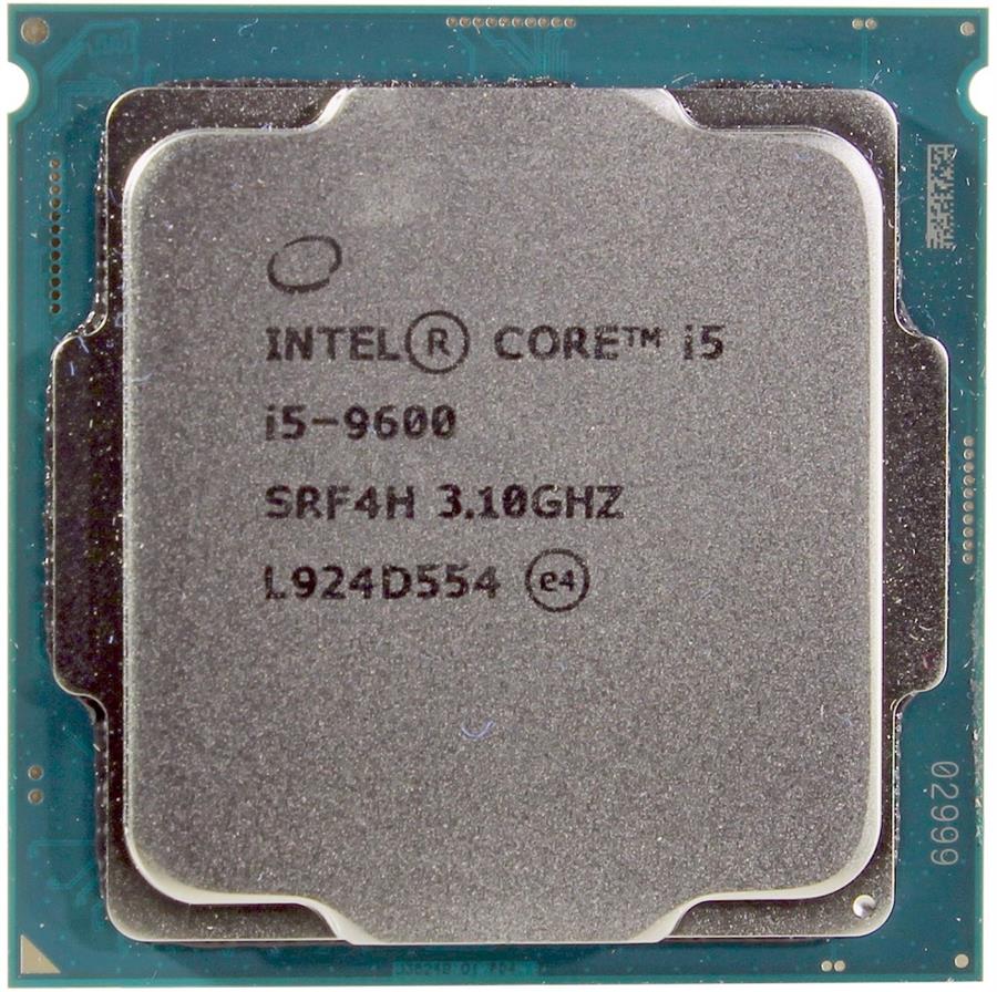پردازنده بدون باکس اینتل مدل Core i5-9600 فرکانس 3.1 گیگاهرتز