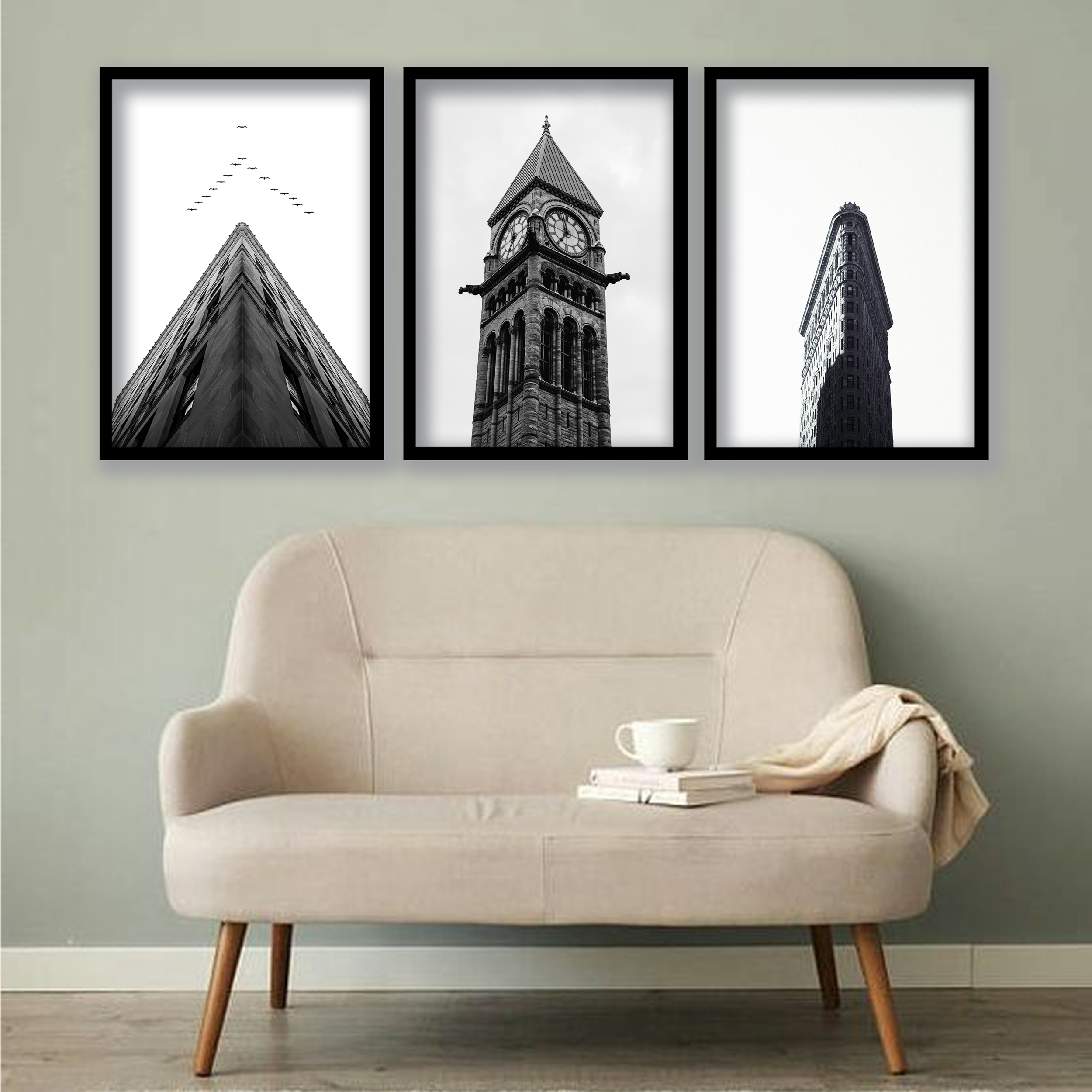 تابلو مدل معماری کد LA-G3013 مجموعه 3 عددی