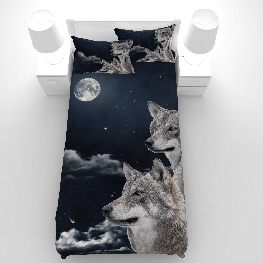 سرویس روتختی مدل گرگ یک نفره 5 تکه