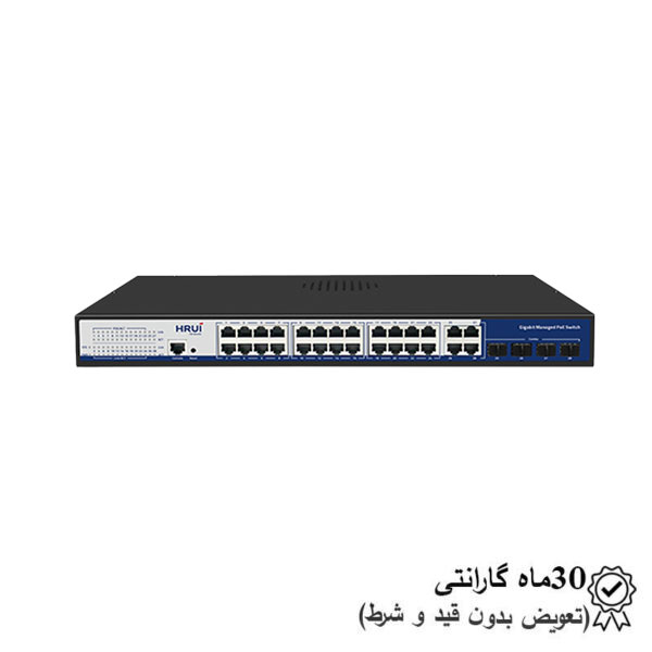 خرید سوئیچ مدیریتی شبکه HR-AFGM-2444S-400 _ فنون امن
