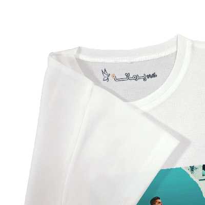 تی شرت آستین کوتاه بچگانه پرمانه طرح کریستیانو رونالدو کد pmt.7788