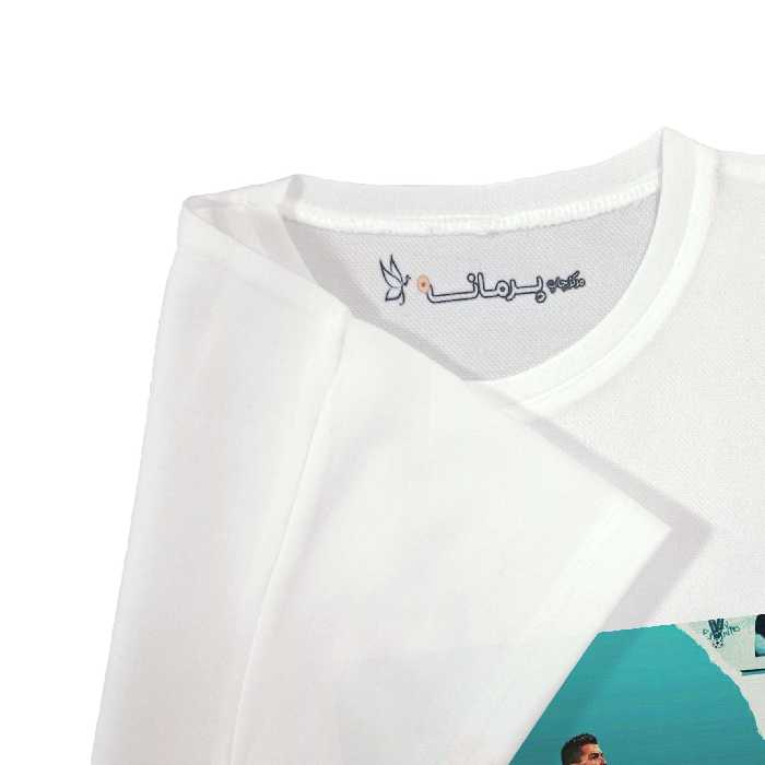 تی شرت آستین کوتاه بچگانه پرمانه طرح کریستیانو رونالدو کد pmt.7788