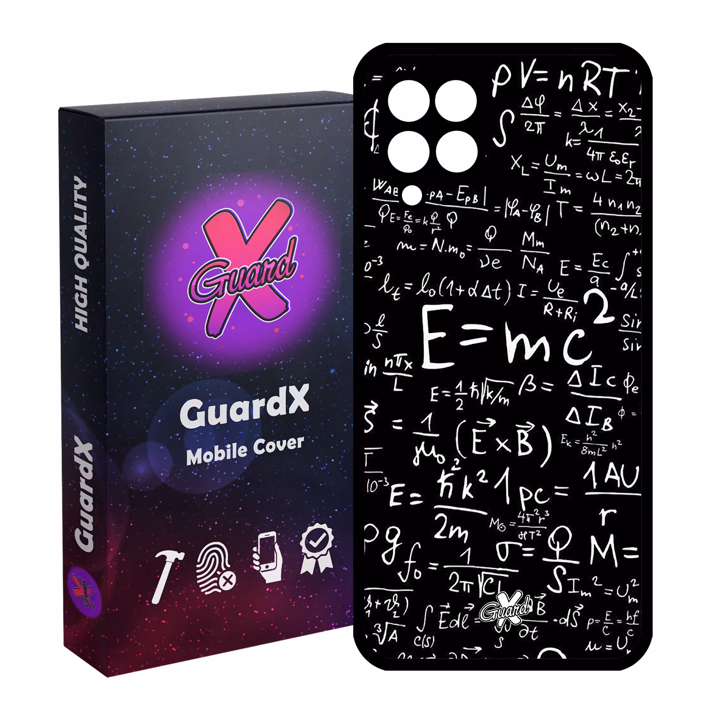کاور گارد ایکس طرح فیزیک مدل Glass10085 مناسب برای گوشی موبایل سامسونگ Galaxy M32 4G / F22