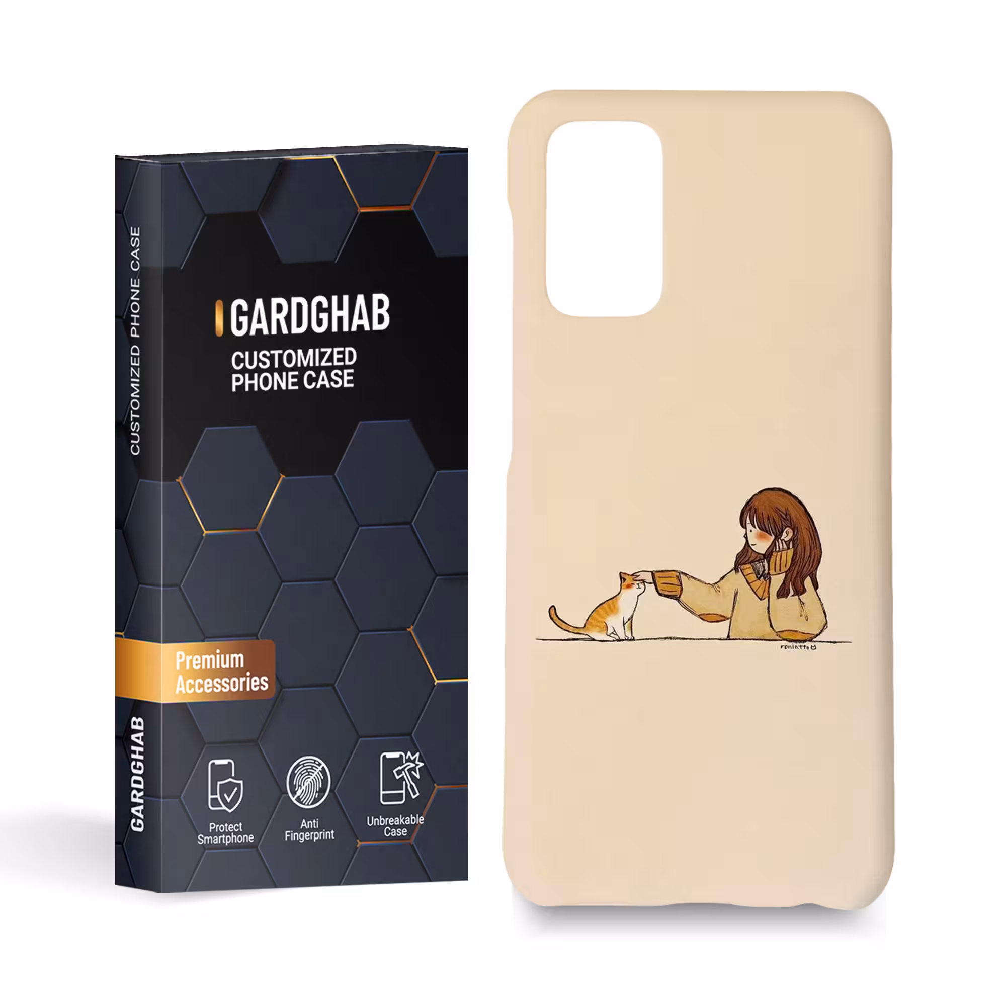 گارد قاب کاور دخترانه مدل g1107 مناسب برای گوشی موبایل سامسونگ a13 4g