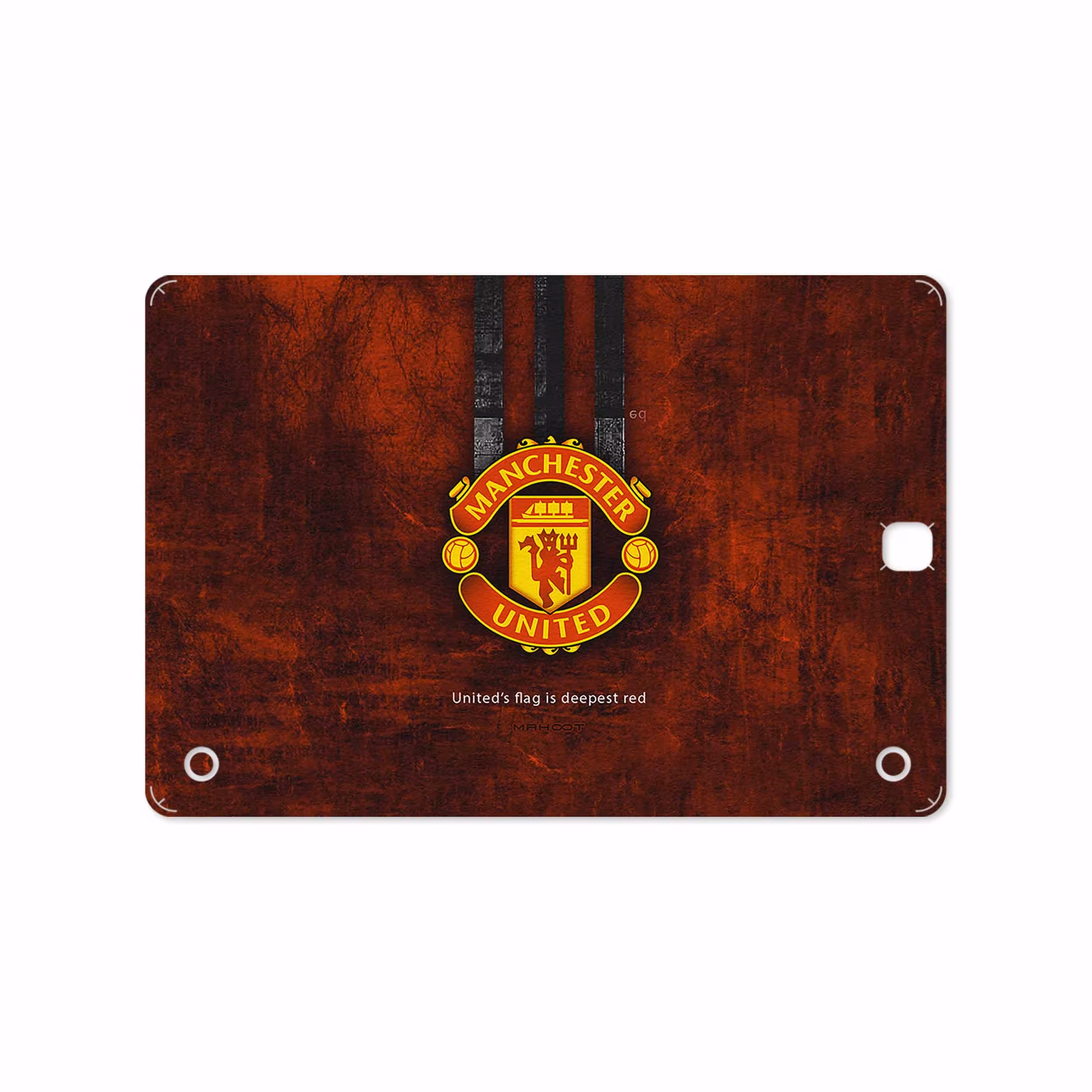 برچسب پوششی ماهوت مدل Manchester-United مناسب برای تبلت سامسونگ Galaxy Tab A 9.7 2015 T550