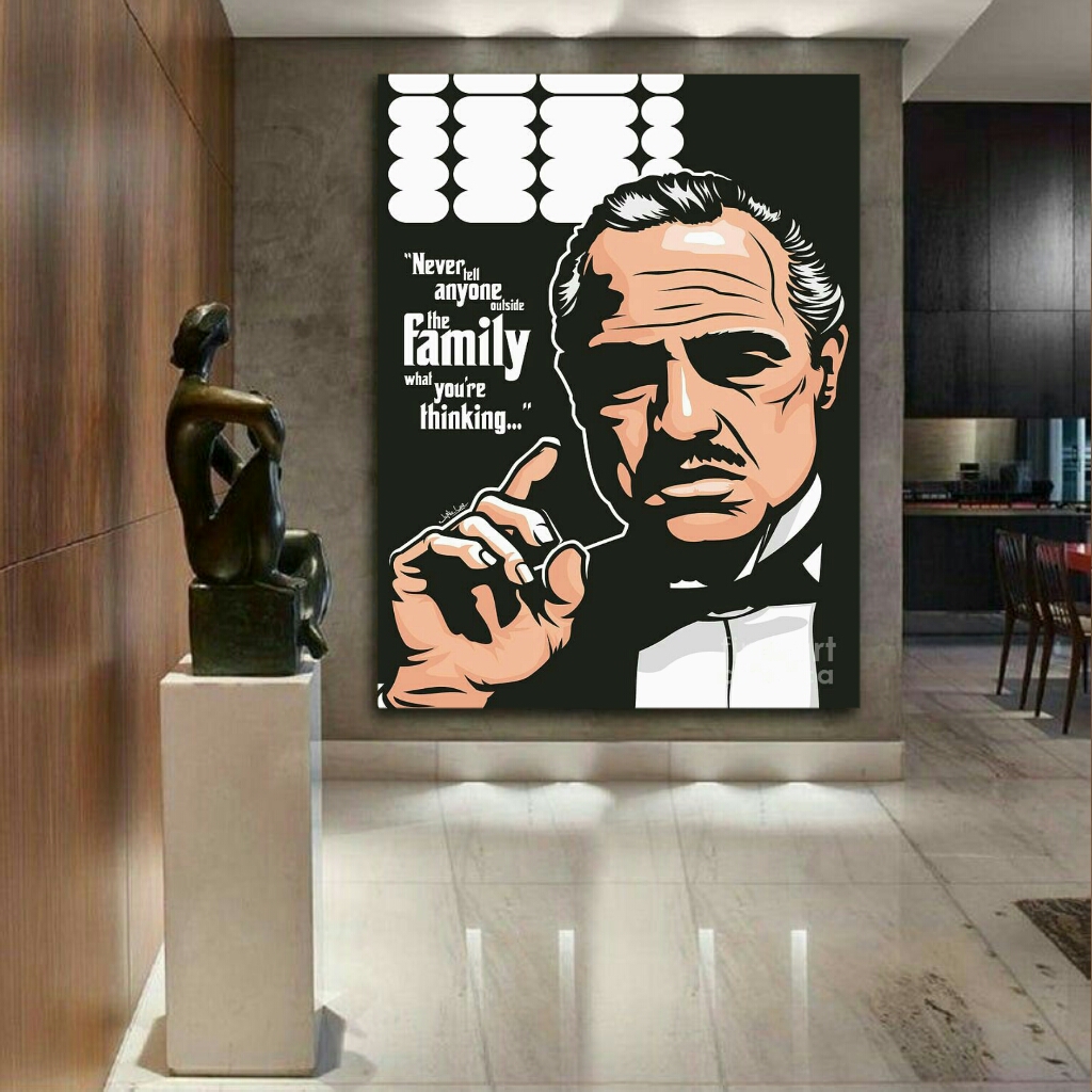 تابلو بوم مدل پدرخوانده کد AR219