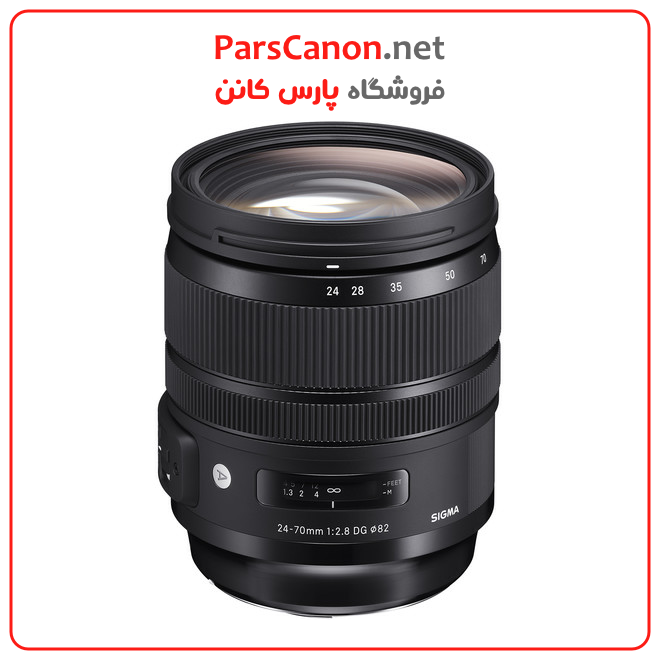 لنز سیگما مانت کانن Sigma 24-70mm f/2.8 DG OS HSM Art Lens for Canon EF