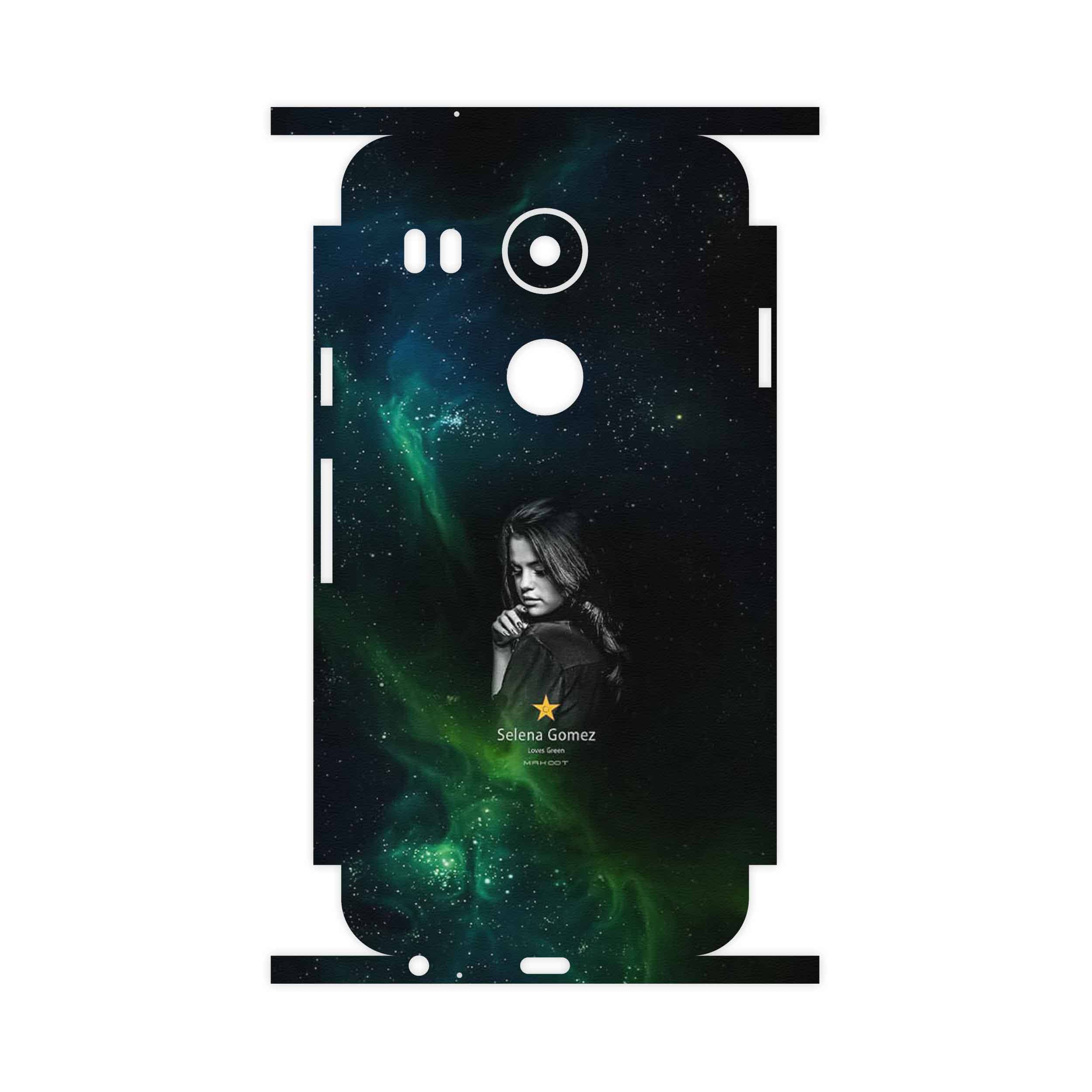 برچسب پوششی ماهوت مدل Selena Gomez-FullSkin مناسب برای گوشی موبایل گوگل Nexus 5X